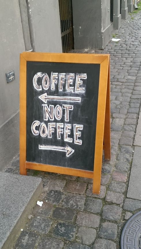 Coffee/not coffee, Copenhagen, June 2015