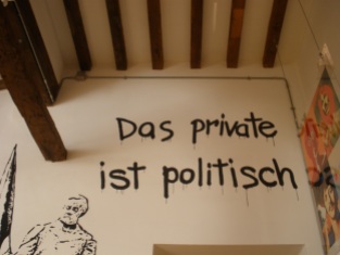 Private is Political, Museum of students, Bologna, November 2012